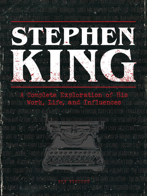 Title details for Stephen King by Bev Vincent - Available